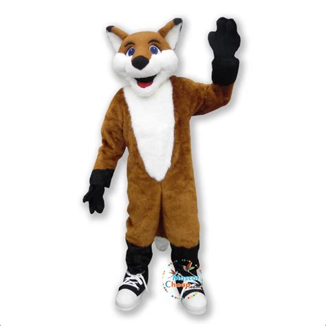 Fox mascot suit
